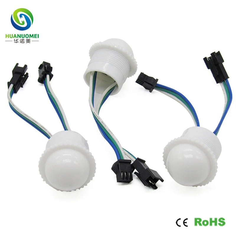 26 мм 3 светодиодный s WS2811 5050 SMD RGB пикселей модуль 12V Цифровой лампы Рождество
