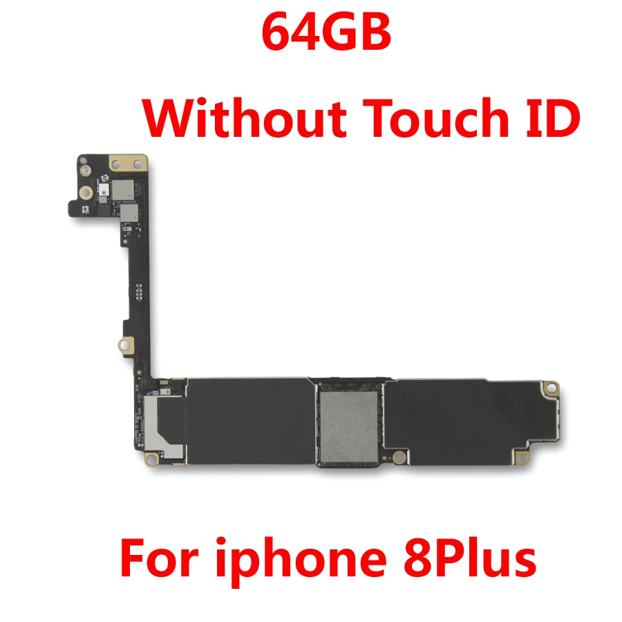 64GB-NO Touch ID 64 Гб 256B оригинальная материнская плата с/без touch ID для iphone 8 Plus разблокированная материнская плата iCloud с системой IOS для iphone 8 Plus - Цвет: 64GB-NO Touch ID