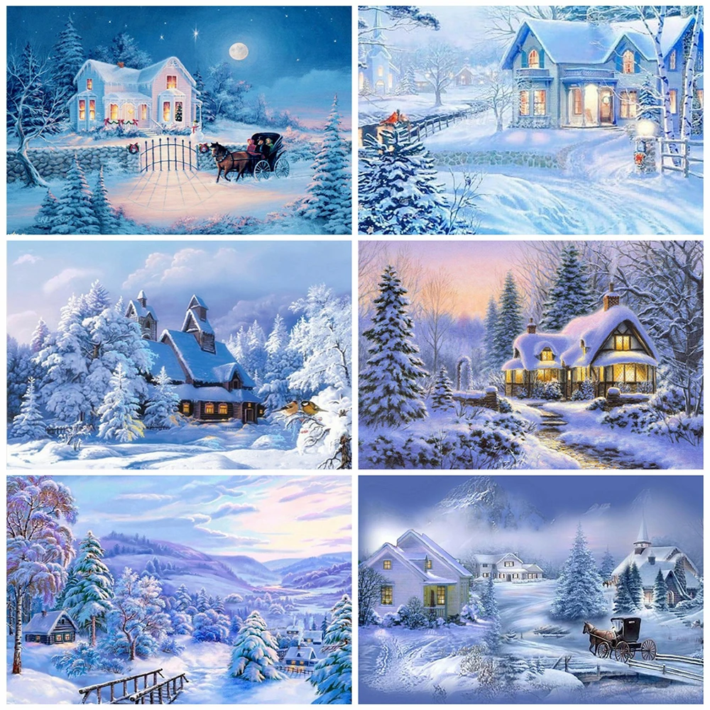 

EverShine алмазная живопись, полная квадратная искусственная стразы, вышивка крестиком, ландшафтный Декор для дома