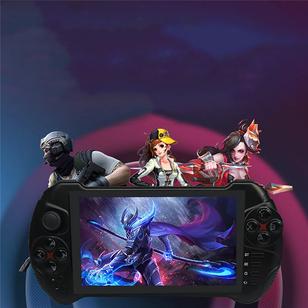 

Portable 5.5-inch IPS Touch Screen Handheld Game Console 2G RAM 32G ROM Video Handheld Game Player Machine Andriod 7.0