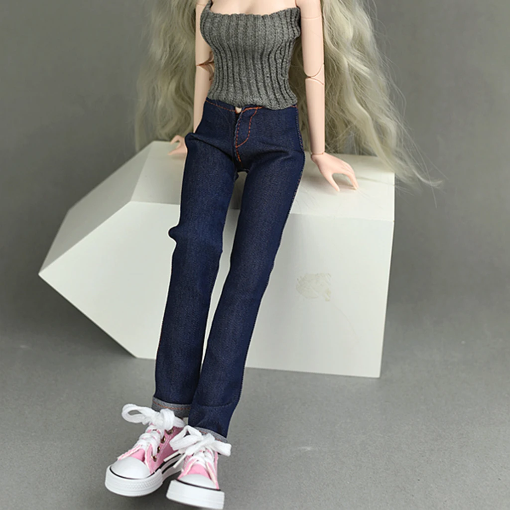 Одежда ручной работы для 1/4 BJD SD как DOD Dollfie Doll узкие джинсы брюки повседневная