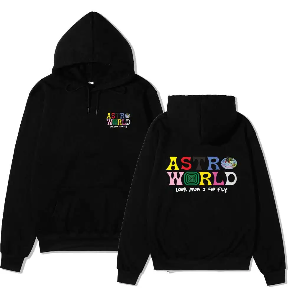 

TRAVIS SCOTT ASTROWORLD WISH YOU WERE HERE HOODIES fashion letter ASTROWORLD HOODIE streetwear Man woman Pullover Sweatshirt