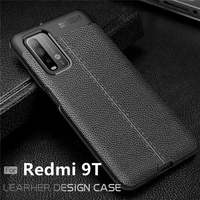 for cover xiaomi redmi 9t case for redmi 9t capas shockproof shells bumper tpu armor rubber leather for fundas redmi 9t cover
