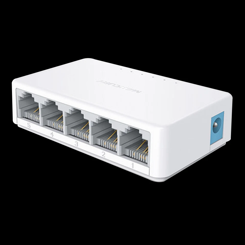 S105C коммутатора Ethernet WiFi модуль мини 5 Порты и разъёмы настольный коммутатор для