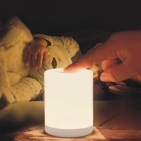 bedside night lamp portable stand by emergency lights wireless baby feeding light bedroom rechargeable touch switch sleep lamp