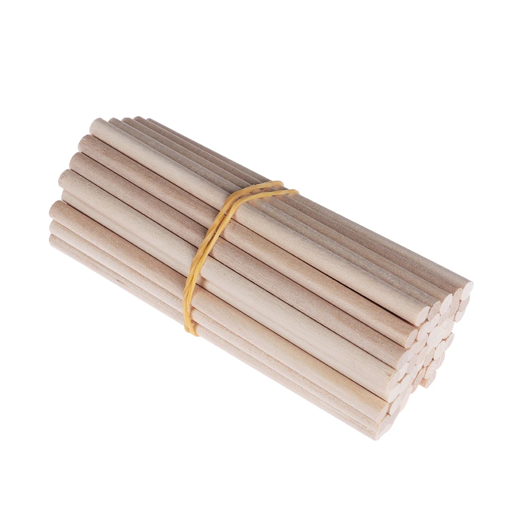 Круглые деревянные палочки из сосны премиум класса Прочные Деревянные дюбели