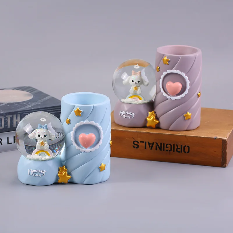 

Новый стиль, Лидер продаж, рождественский подарок, креативный милый светящийся держатель, Мультяшные украшения, полимерные поделки, блестя...