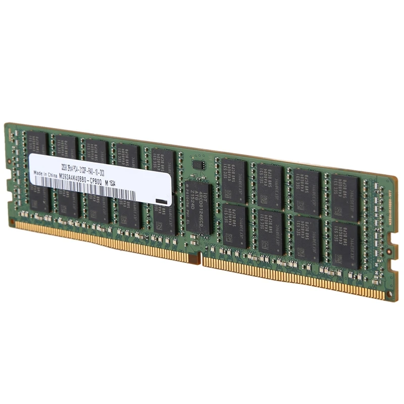 Оперативная память 32 Гб DDR4 PC4 2400T ECC REG 1 2 в 2400 МГц для Samsung Серверная ОЗУ|Оперативная