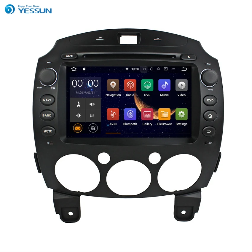 YESSUN для MAZDA 2/Jinxiang/DE Android автомобильный gps навигация dvd плеер мультимедиа аудио