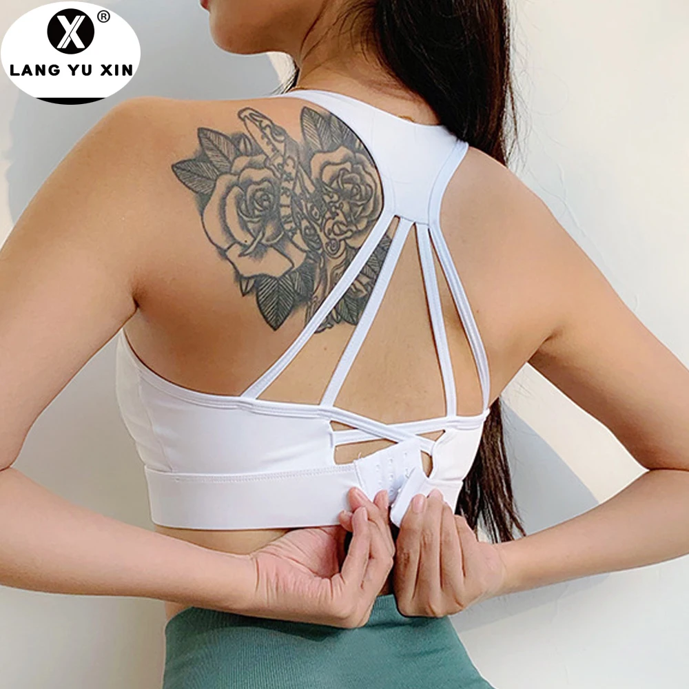 Пряжку Красота спортивный бюстгальтер противоударный собрать для занятий