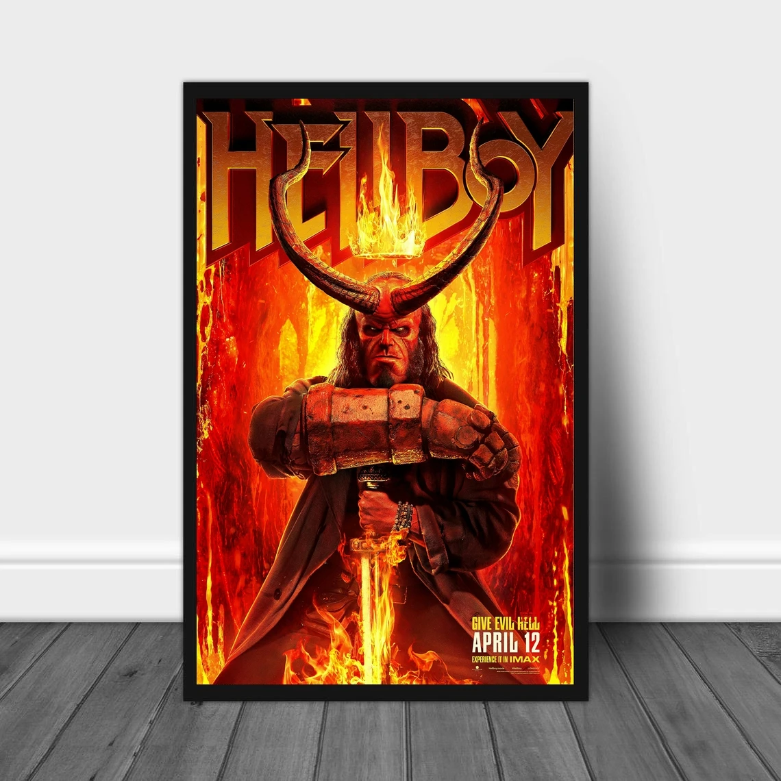 

Hellboy Movie Poster Home Wall Painting Decoration (No Frame)