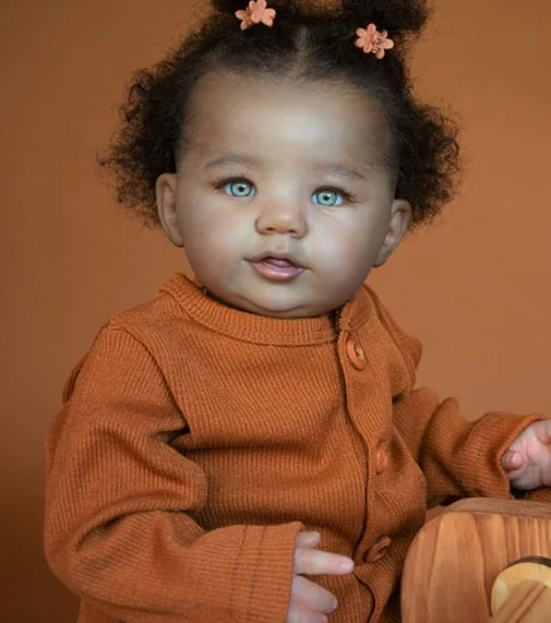 NPK 20-дюймовый Abigail Reborn Smile Baby Doll Kit необработанные свежие цветные куклы с телом и