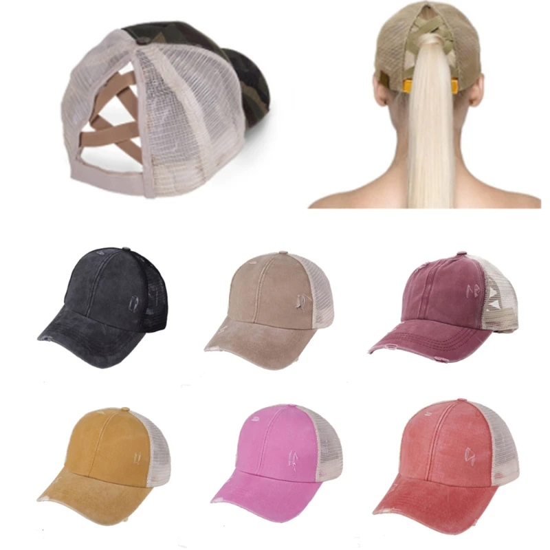 

8 Color Casual Men Women Mesh Baseball Cap Five-pointed No Pattern Spring Summer Fashion Outdoor Hip Sports Hat