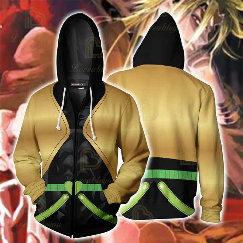 

JOJO's Bizarre Adventure Japanese Anime Hoodie Men/women JOJO Funny Cartoon Sweatshirt Harajuku Hip Hop 90s Hoody Male/female