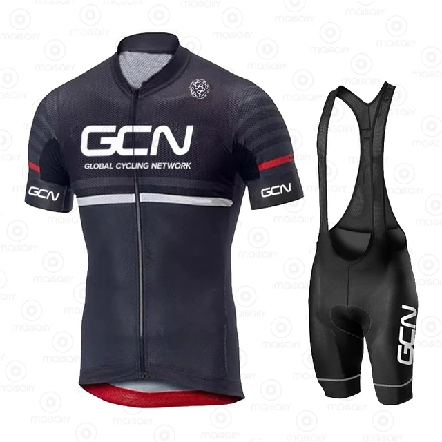 

2021 GCN Team Cycling Jersey Men Cycling Set New Bicycle Racing Suit Breathable Mountain Bike Clothes Sports Cycling Clothing