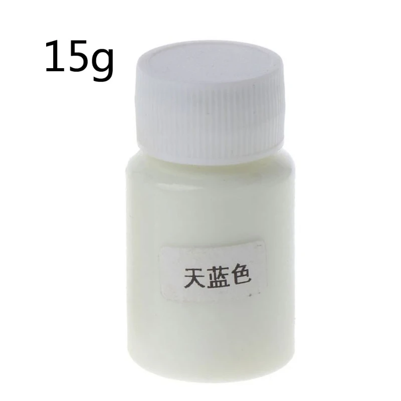 

3 Colors Super Bright Luminous Epoxy Resin Pigment Glow in The Dark Liquid Colorant Body Art UV Body Paint Set Each 15g