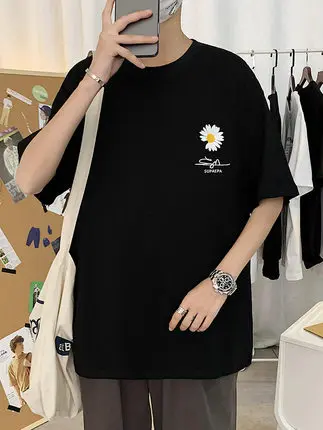 

Summer men's business casual short sleeve t-shirt 3099