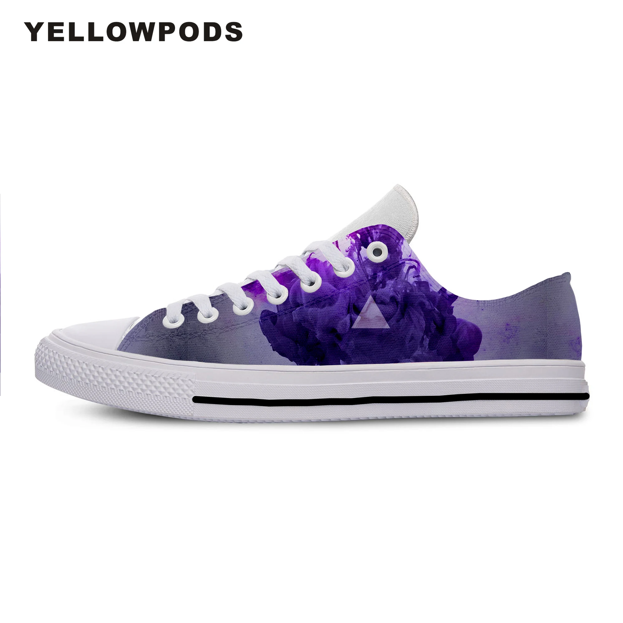 

Men's Casual Shoes Fashion Hip Hop Smoking Picture Retro Harajuku Low Customized Print Picture Canvas Light Couple's Shoes