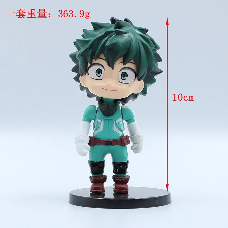 

10cm 5pcs/set Anime My Hero Academia Figure Shoto Todoroki Figurine PVC Action Collectible Model Decorations Toys
