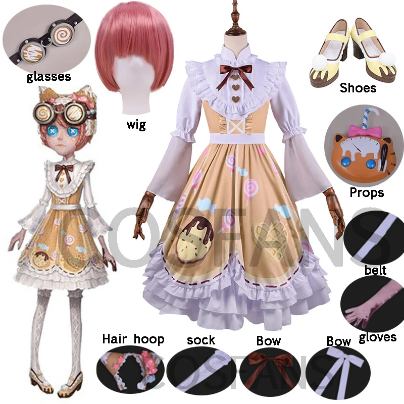 Аниме! Женский костюм на Хэллоуин косплей-костюм в стиле Лолиты красивая форма |
