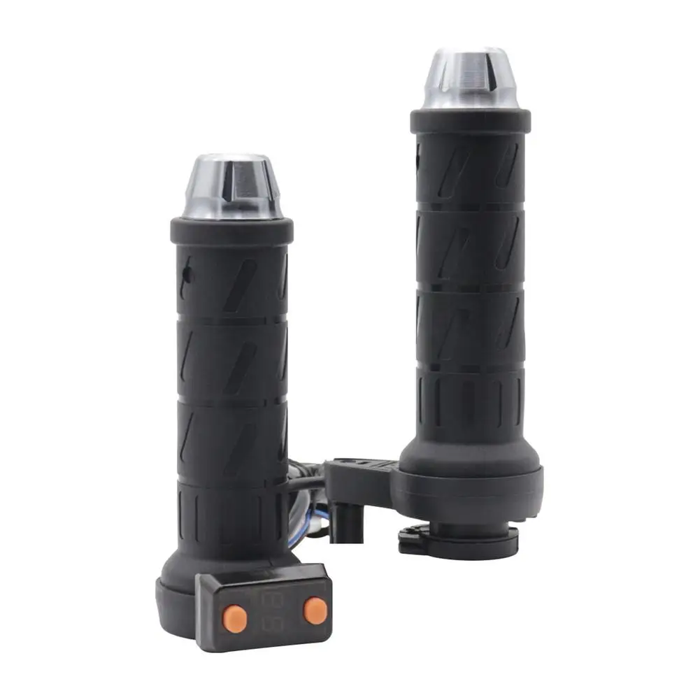 

1Pair Universal Motorcycle 7/8inch 22mm Electric Heated Grips Scooter Moped Bar Hand Warmer Adjustable Hot Grip 12V