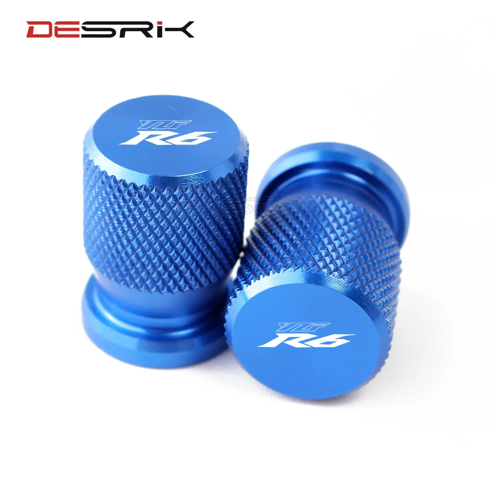 Универсальный для YAMAHA YZFR6 YZF R6 YZF-R6 2017 2018 аксессуары мотоциклов колпачки клапанов