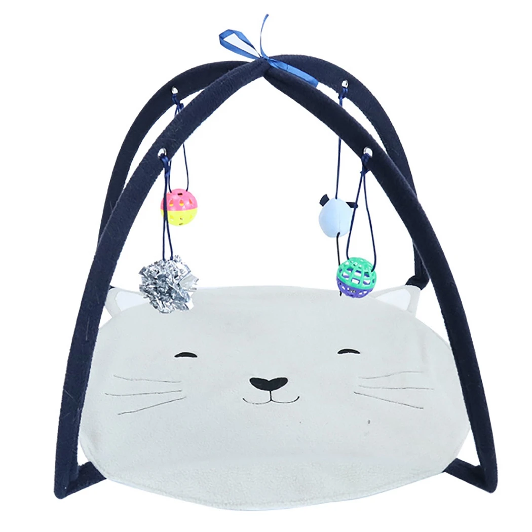 Игровой коврик для кошек портативный складной интерактивный домик забавная