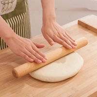 non stick wooden rolling pin cake baking cookies noodle biscuit rolling pin kitchen cake roller crafts baking tool