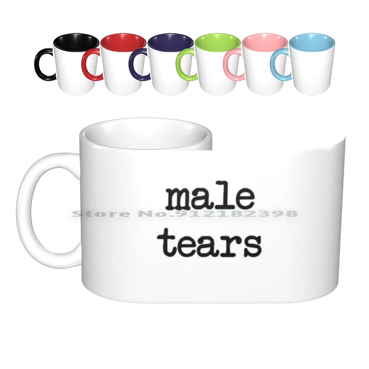 

Male Tears Mug Ceramic Mugs Coffee Cups Milk Tea Mug Mens Tears Male Tears Cry Creative Trending Vintage Gift Bottle Cup