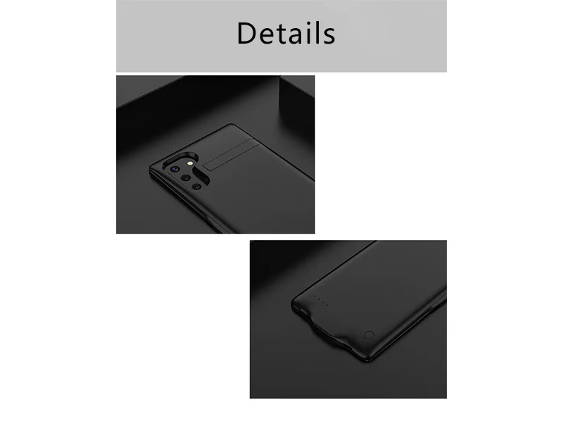 Чехол для зарядки, зарядное устройство, чехол для samsung Note 10, чехол для батареи для samsung Galaxy Note 10 Plus, внешний аккумулятор, чехол аккум