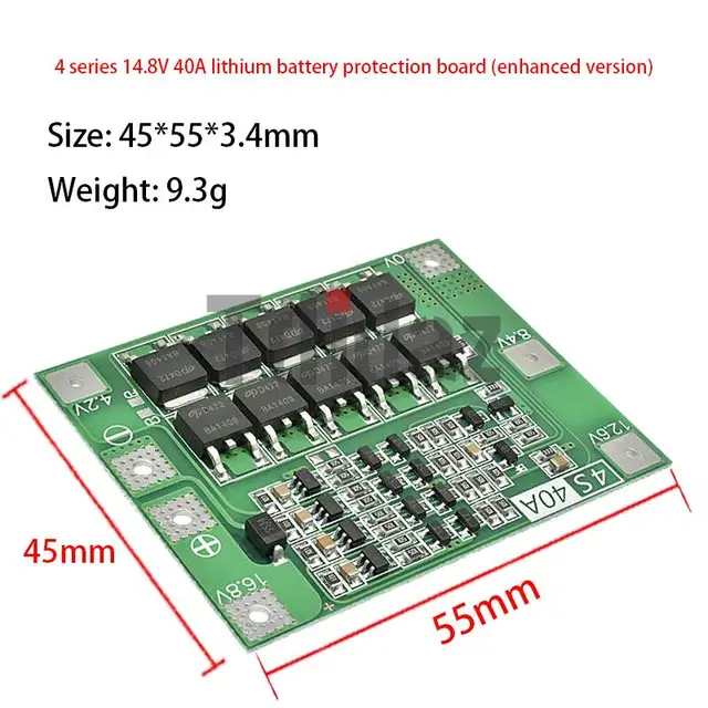 18650 Защитная плата зарядного устройства литиевой батареи PCB BMS модуль  защиты зарядки аккумулятора в 12 v2 1 в | Электронные компоненты и  принадлежности | АлиЭкспресс