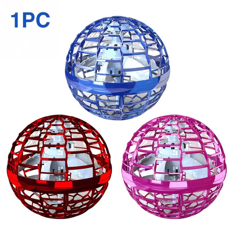 

For Kids Adults Easy Use Hand Operated Flying Ball Luminous LED Indoor Outdoor