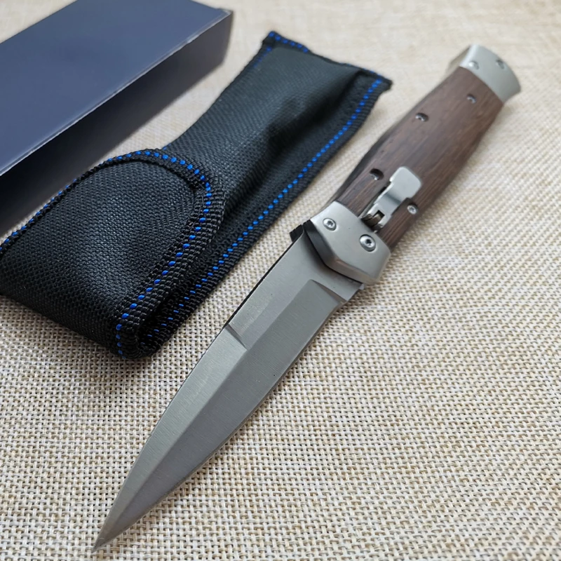 

Damascus Folding Knife High Quality Pocket Knives Tactical Survival Tool Folder Blade 440C Steel EDC Collection Hunting Knife