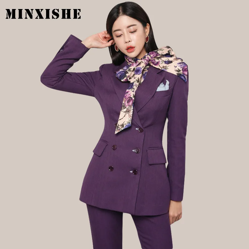 Женский комплект 2 шт. одежда костюмы формальные Бизнес Bodycon Офис Леди Кнопка Топ