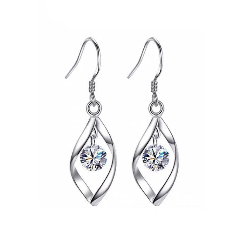 

Женские серьги в стиле ретро, с цирконом и кристаллами