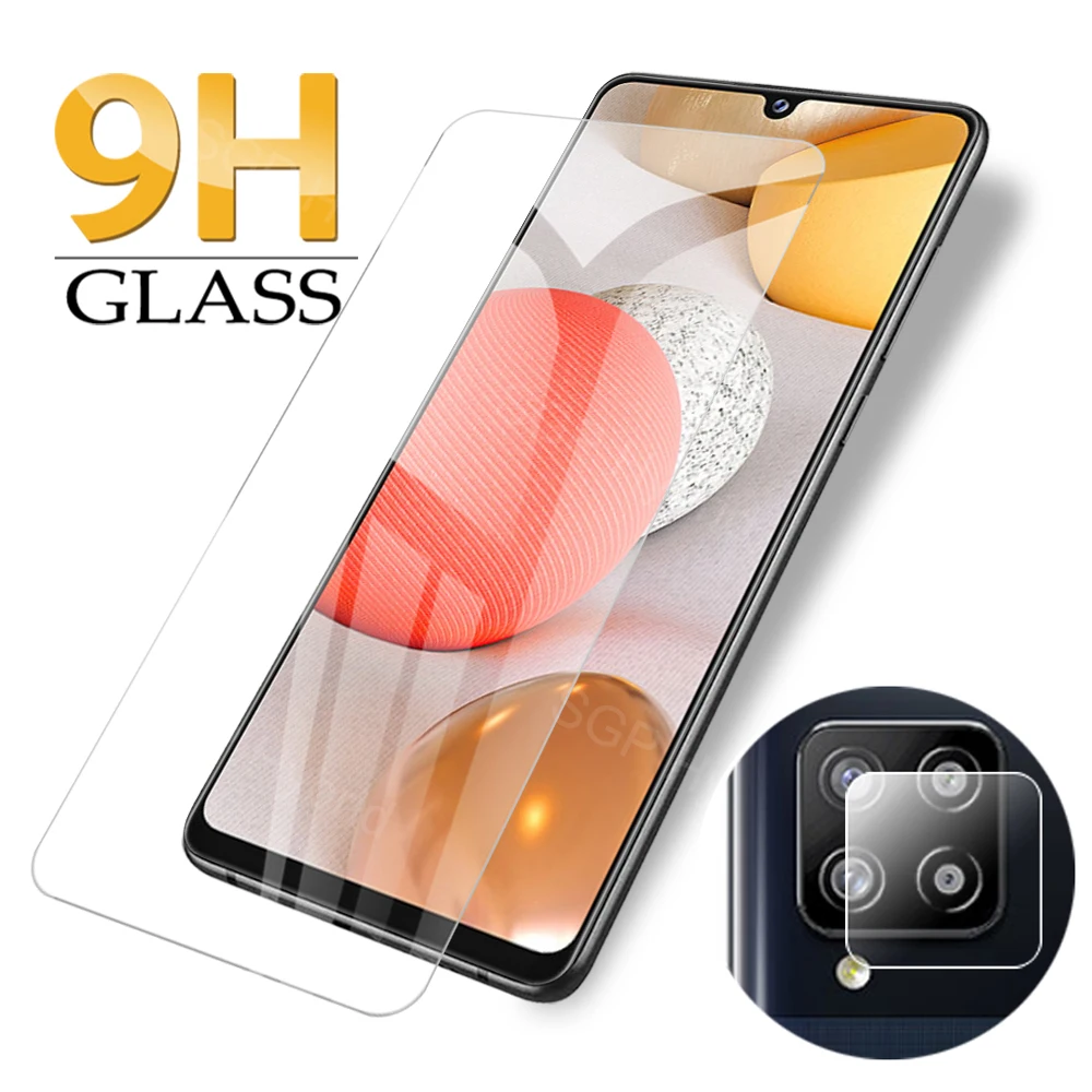Защитное стекло 9H для Samsung Galaxy A42 5G защита экрана камеры Cam объектив пленка Sumsung 42