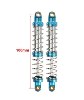 Масляный Регулируемый 90 мм 100 металлический амортизатор для 1/10 RC автомобильные