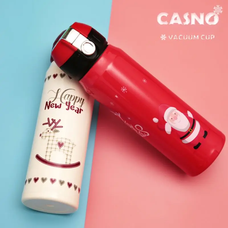 Бутылки для воды бутылка спортивная высокое качество 450 мл нержавеющая сталь с