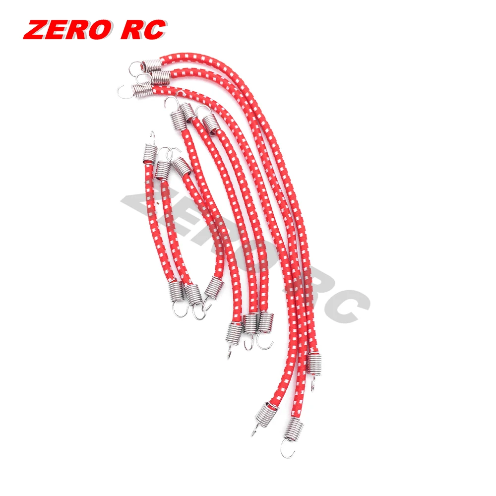 9 шт. 1/10 RC Гусеничный грузовик весы аксессуары для крыши эластичные шнуры 1:10