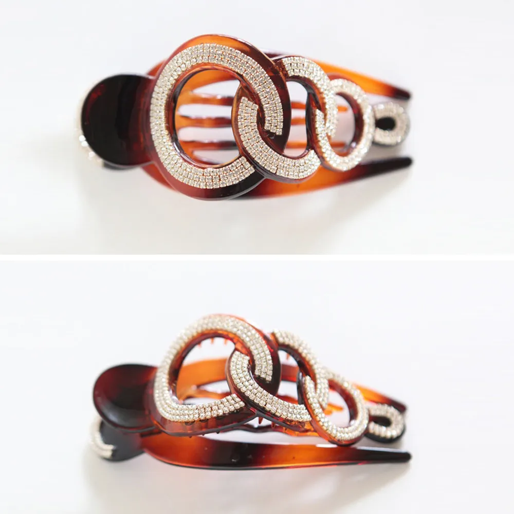 Очень большие заколки для волос толстые длинные элегантные аксессуары