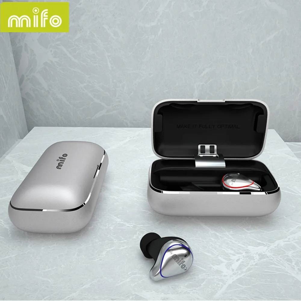 Беспроводные наушники вкладыши RU Mifo O5 TWS Mini Bluetooth 5 0 водонепроницаемые с объемным