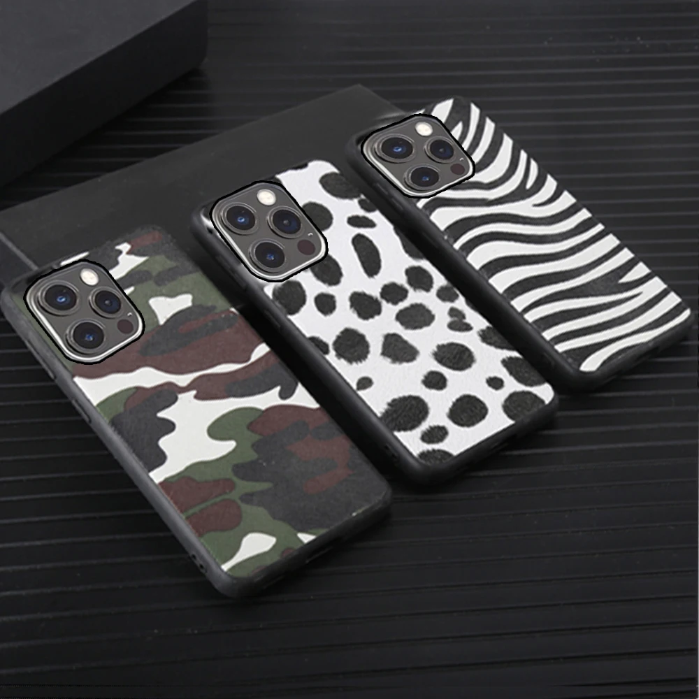 

Leatherphone case for айфон 13 про макс 13pro plus 11 12 Mini 12 Pro Max чехол на айфон 13 pro Zebra pattern чехол на 11 айфон