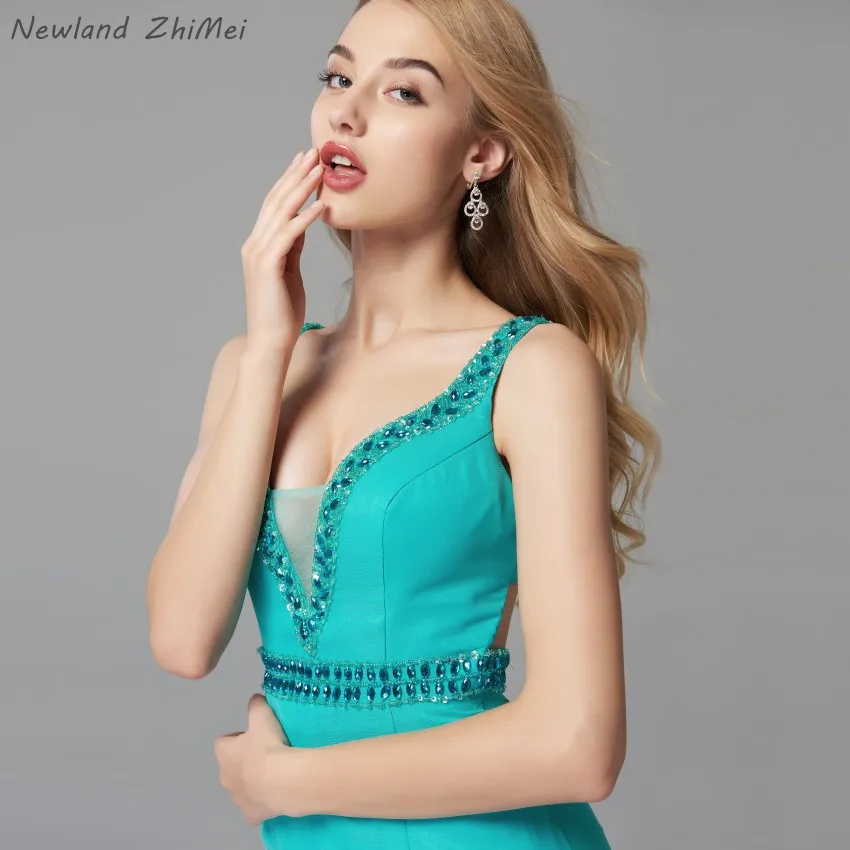 Винтажное длинное платье Русалка Newland ZhiMei для выпускного вечера шифоновое