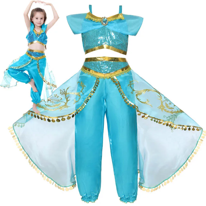 Аладдин выполняет детский фон для фотосъемки девочек принцесса шоу на сцене