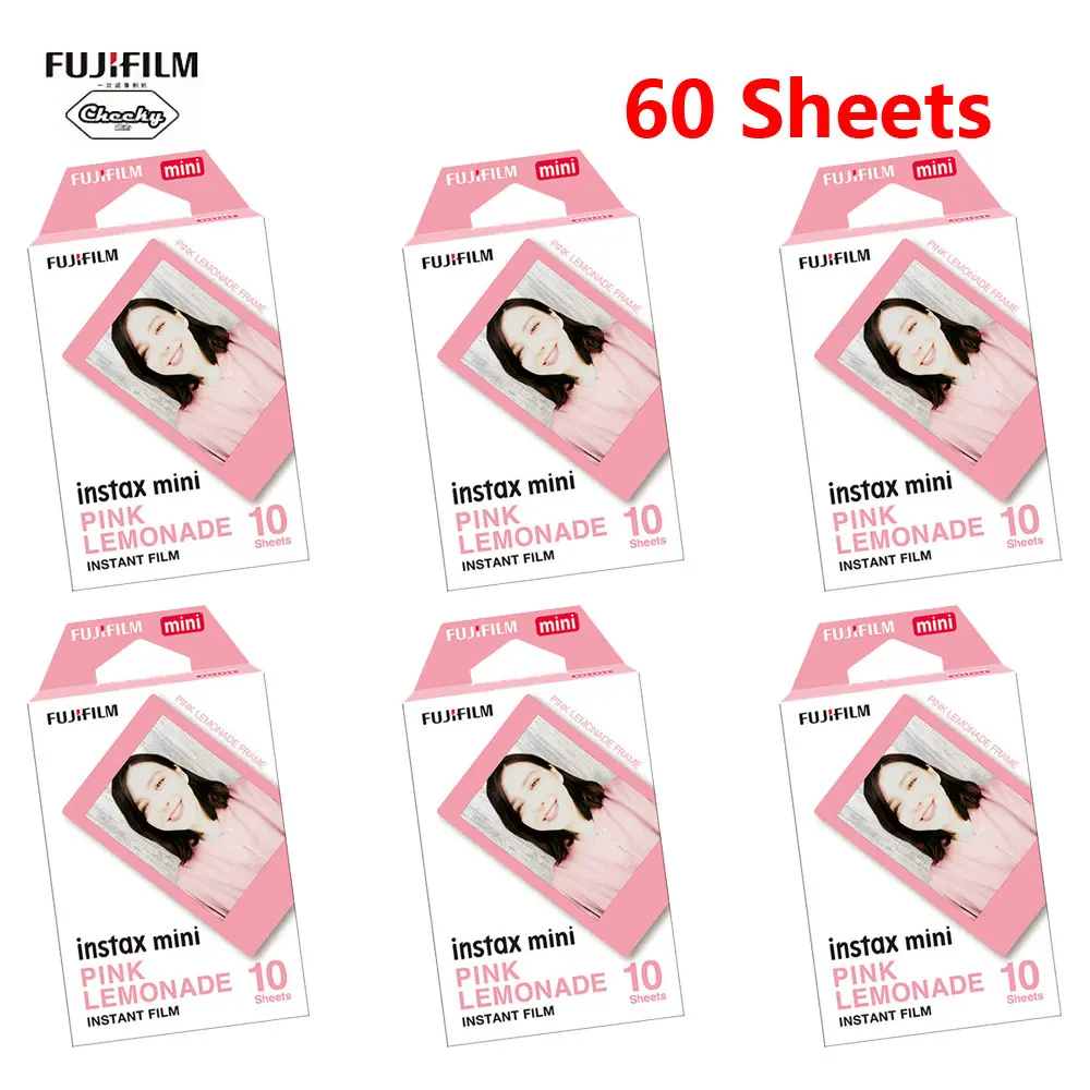 Фотобумага Fujifilm Instax Mini7s 25 50s 90 оригинальная камера Mini 8 9 пленка 10 60