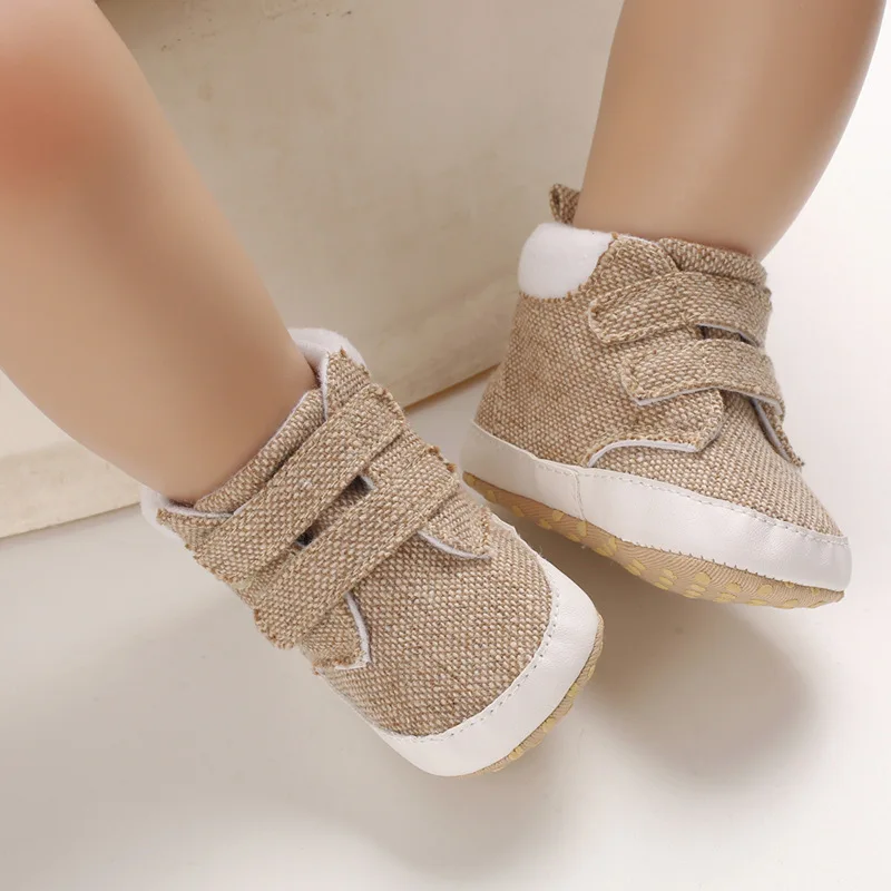 Детские Весна и осень для мальчиков девочек мягкая подошва детей 0 18 месяцев