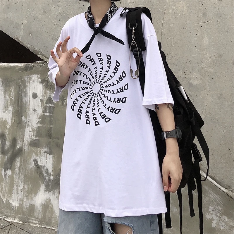

Cheap wholesale new arrival 2021 men clothing Hot selling retro t shirt casual graphic t shirts personality harajuku Tops Ay1508