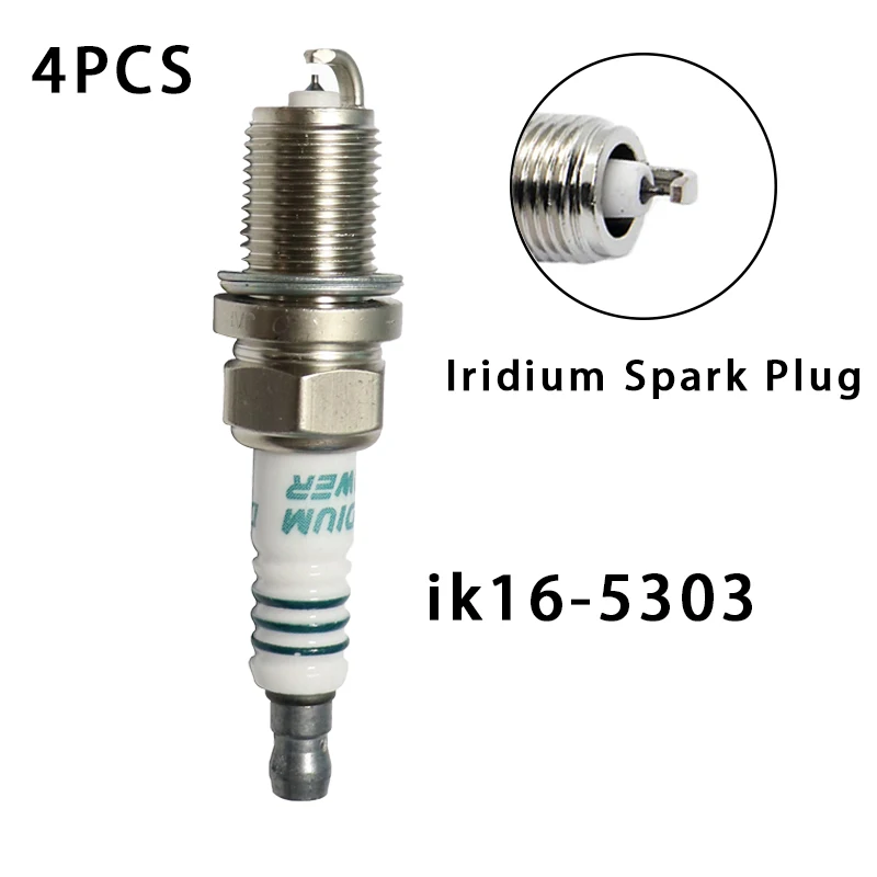 

4/6pcs IK16-5303 Iridium Power Spark Plug For Toyota Honda BMW Audi Nissan Volkswagen Volvo Mazda Mitsubishi Peugeot IK16 5303