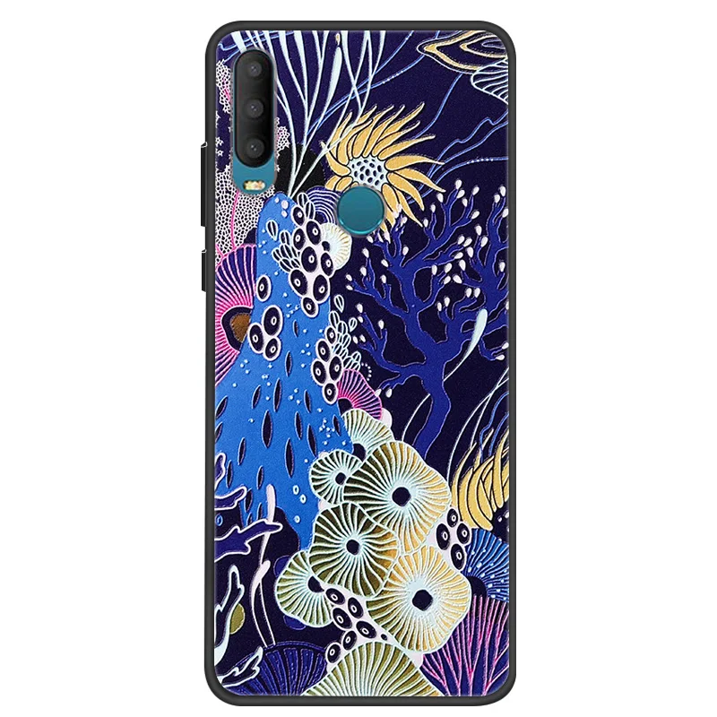 Чехол для Alcatel 1 s 2020 чехол Se 1se телефона 3D рельефный окрашенный SE 5028Y 5028D|Бамперы| |