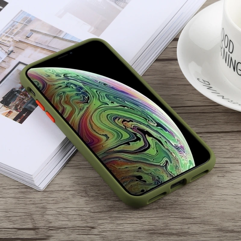 TOTU чистый цветной Чехол для мобильного телефона iPhone Xr X Xs Max Coque TPU & PC роскошный